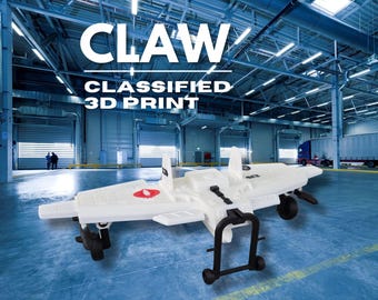 Cobra CLAW Classified (White) - Premium Quality 3D Print