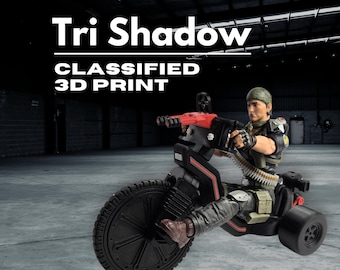 Tri Shadow - Classified Scale, Premium Quality 3D Print
