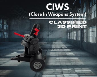 Nano Venom CIWS - Classified Scale, Premium Quality 3D Print