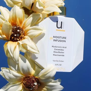 Ceramide lotion Niacinamide butter Hyaluronic Butter.