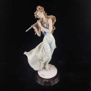 Limited Edition 269/3000 Florence Sculpture | The Magic Flute 1449C | Giuseppe Armani 2000 | Art Nouveau Lady - Made in Italy