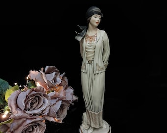 Giuseppe Armani Rare Florence "Colette" 0433P Figurine, 1993 – With Original Box and Certificate -12.75"