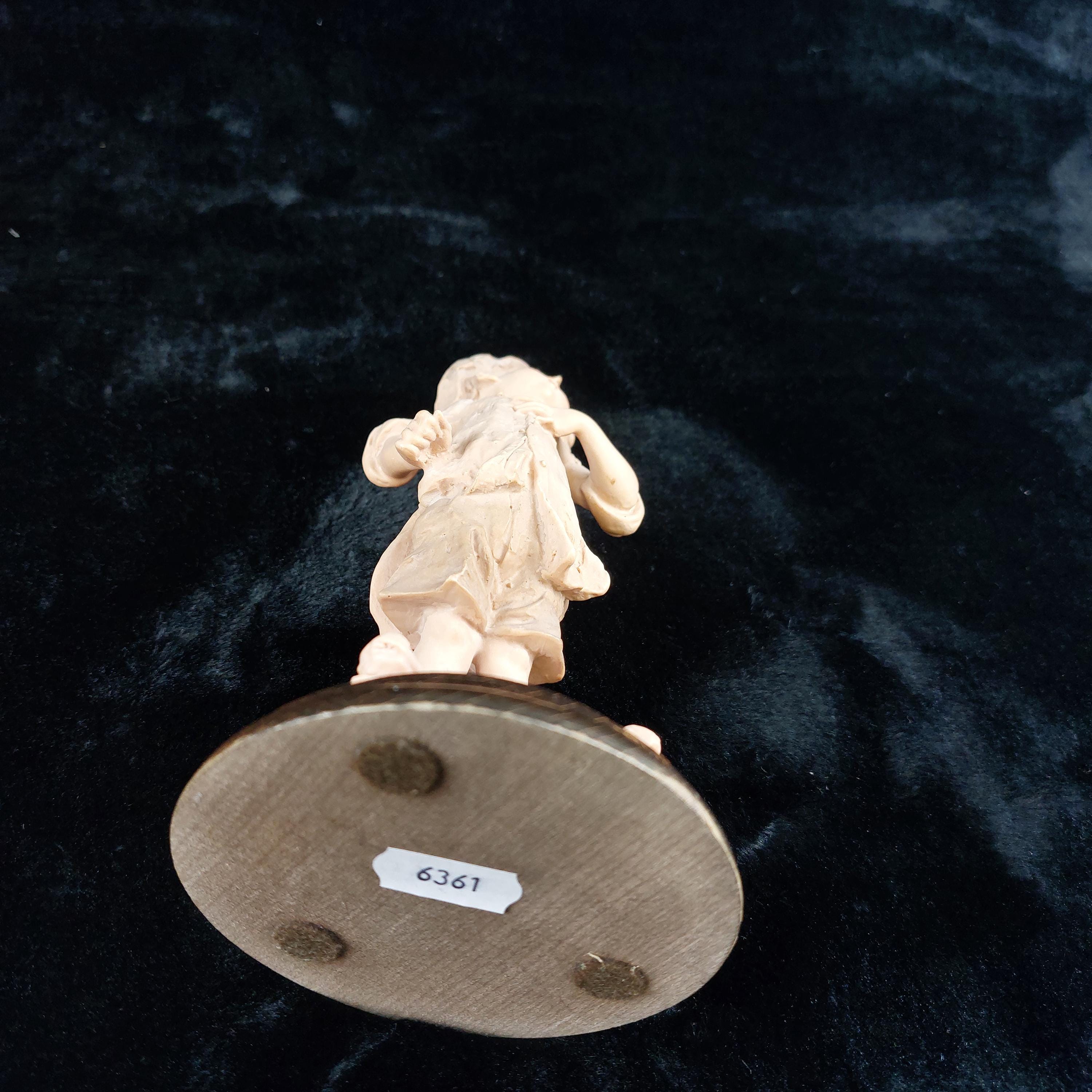 ジュゼッペ・アルマーニ「歌う少年」 - ヴィンテージ コールドキャスト