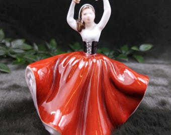 Royal Doulton "Karen" - Year 1990 - HN3270 Bone China - Porcelain Figurine with Box