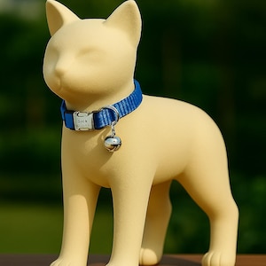 Personalized Cat Collar with Bell | Breakaway Safety Collar for Cats | Custom Personalized Cat Collar Adjustable Small Dog Kitten Collar