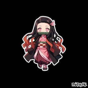 Nezuko | Water Proof, Vinyl Sticker Decal