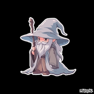 Gandalf | Water Proof, Vinyl Sticker Decal