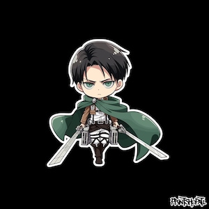 Levi | Water Proof, Vinyl Sticker Decal