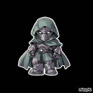 Doom | Water Proof, Vinyl Sticker Decal