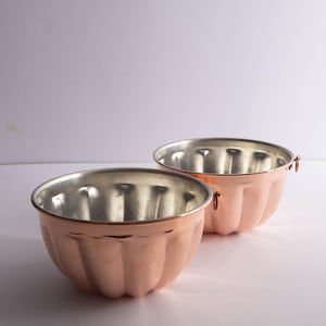 Ręcznie robiona miedziana forma do ciasta, narzędzie do pieczenia babki, elegancki wystrój z blaszaną wyściółką, prezent na Boże Narodzenie, Dzień Matki, Chanuka, trwały niezbędny element kuchni