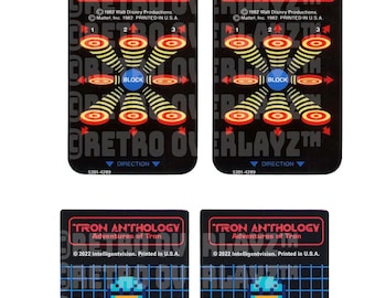 Intellivision SPRINT, ORIGINAL & FLASHBACK Overlays, Part 6, Gloss, 2 for 1