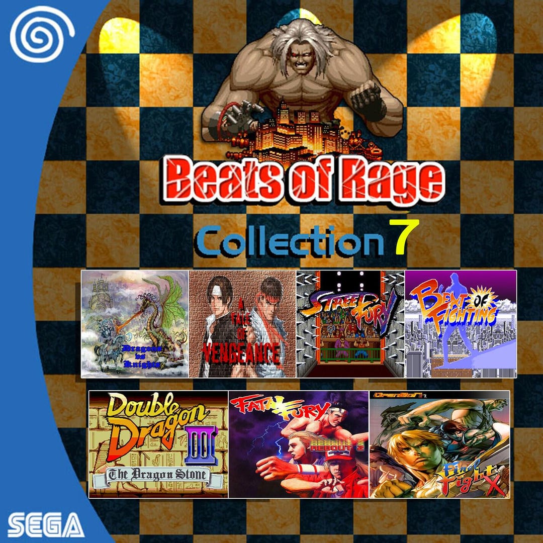 Beats of Rage Collection #7 Dreamcast Games - Etsy