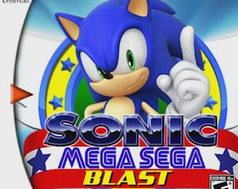 Sonic Mega Sega Blast Collection Over 900 Dreamcast Games