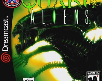 Quake Aliens (Shmup/Shoot'em Up) Dreamcast Game