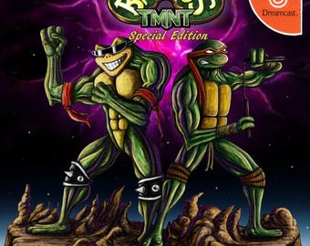 TMNT & Battletoads Special Edition Dreamcast Game
