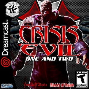 Crisis Evil 1 & 2 Dreamcast Games
