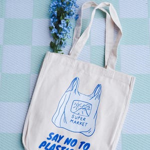ビニール袋トートバッグはやめましょう