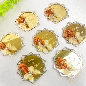 Wedding Magnet Gifts, Wedding Favors, Engagement Favors, Anniversary Favors, Plexiglass Magnet, Baptism Magnet Favors, Baby Shower Gifts