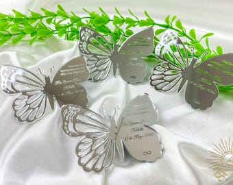 Butterfly Mirror Magnet, Butterfly Favors Gift, Welcoming Baby Favors, Quinceanera Favor, Sweet Favors, Wedding Favors, Bridesmaid Gift