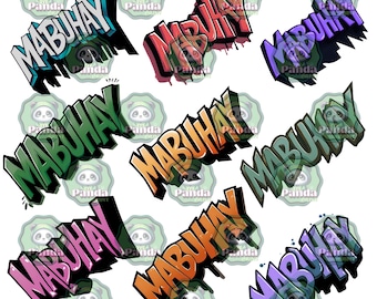 Mabuhay-filipińskie pozdrowienia projekt graficzny — natychmiastowe pobieranie cyfrowe!