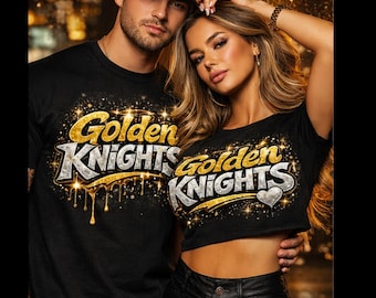 Nadruk Golden Knights do DTF, sublimacja 3