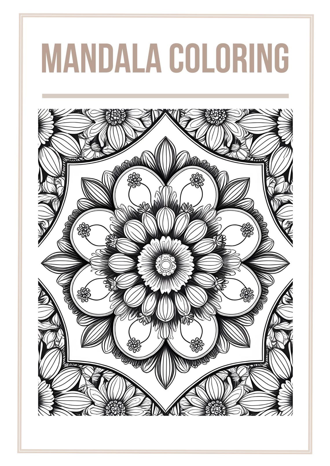 Relaxing Printable Mandala Coloring Pages Vol. 2 - Etsy