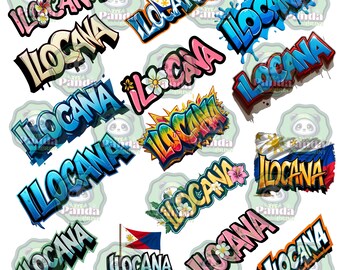 Ilocana - Produkt cyfrowy: sublimacja i projekt DTF - natychmiastowe pobranie