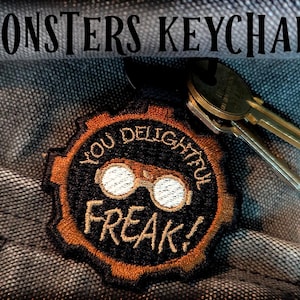 Ygor Keychain | Universal Monsters | Universal Epic Universe | Darkmoor | Dark Universe | &quot;You Delightful Freak!&quot;