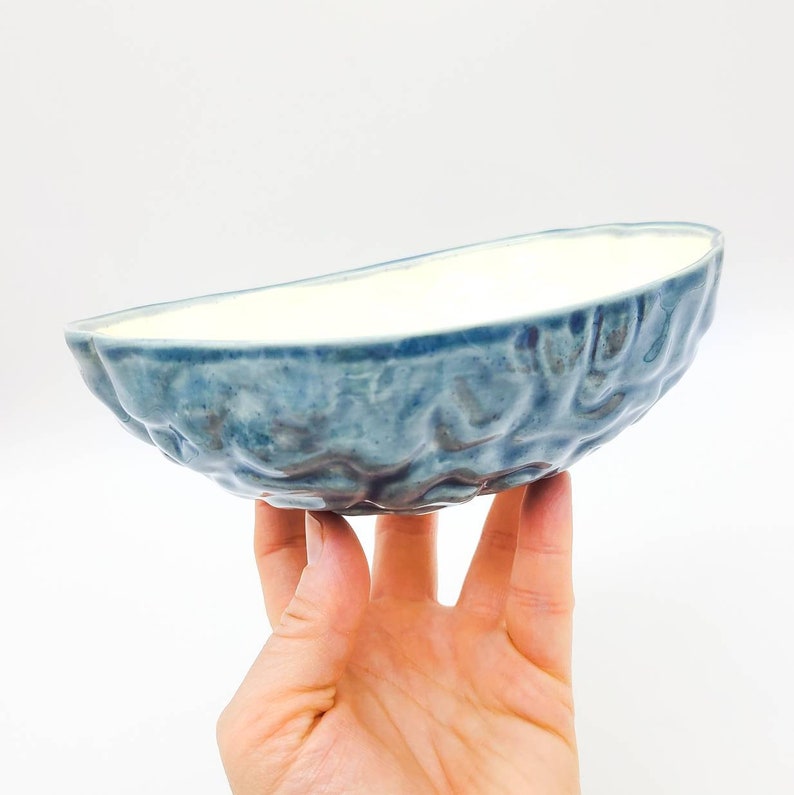 science therapy Planter Brain Neuroscience office Blue Brain Bowl --- Psychology graduation gift mental health d\u00e9cor bowl