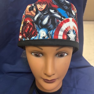 Avengers/Marvel Scrub Cap
