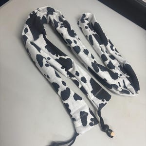 Cow print pattern CPAP hose cover (insulation)