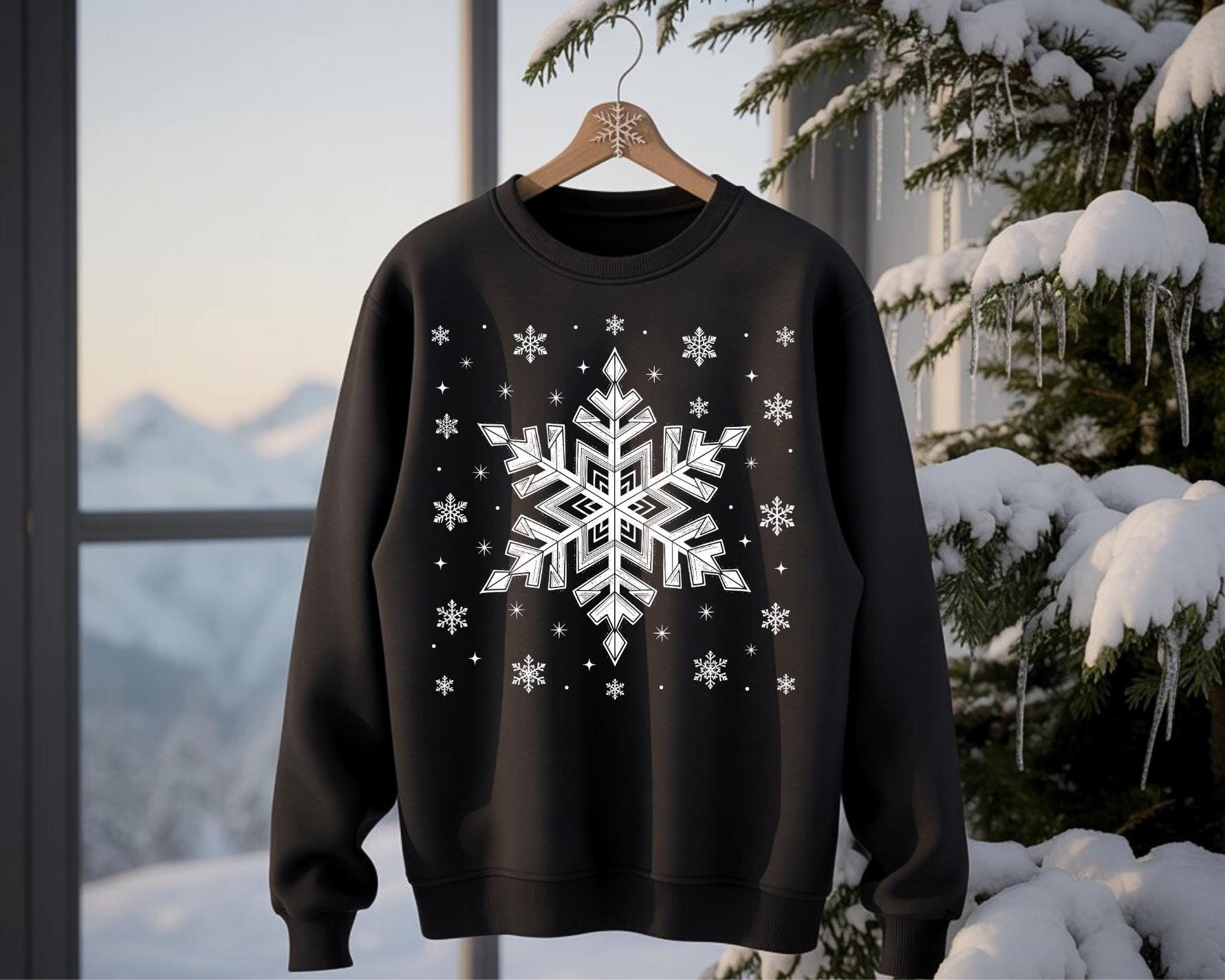 Snowflake Clothes Snowflake PNG, Cute Snowflake Design, Winter Png, Sublimation Design ...