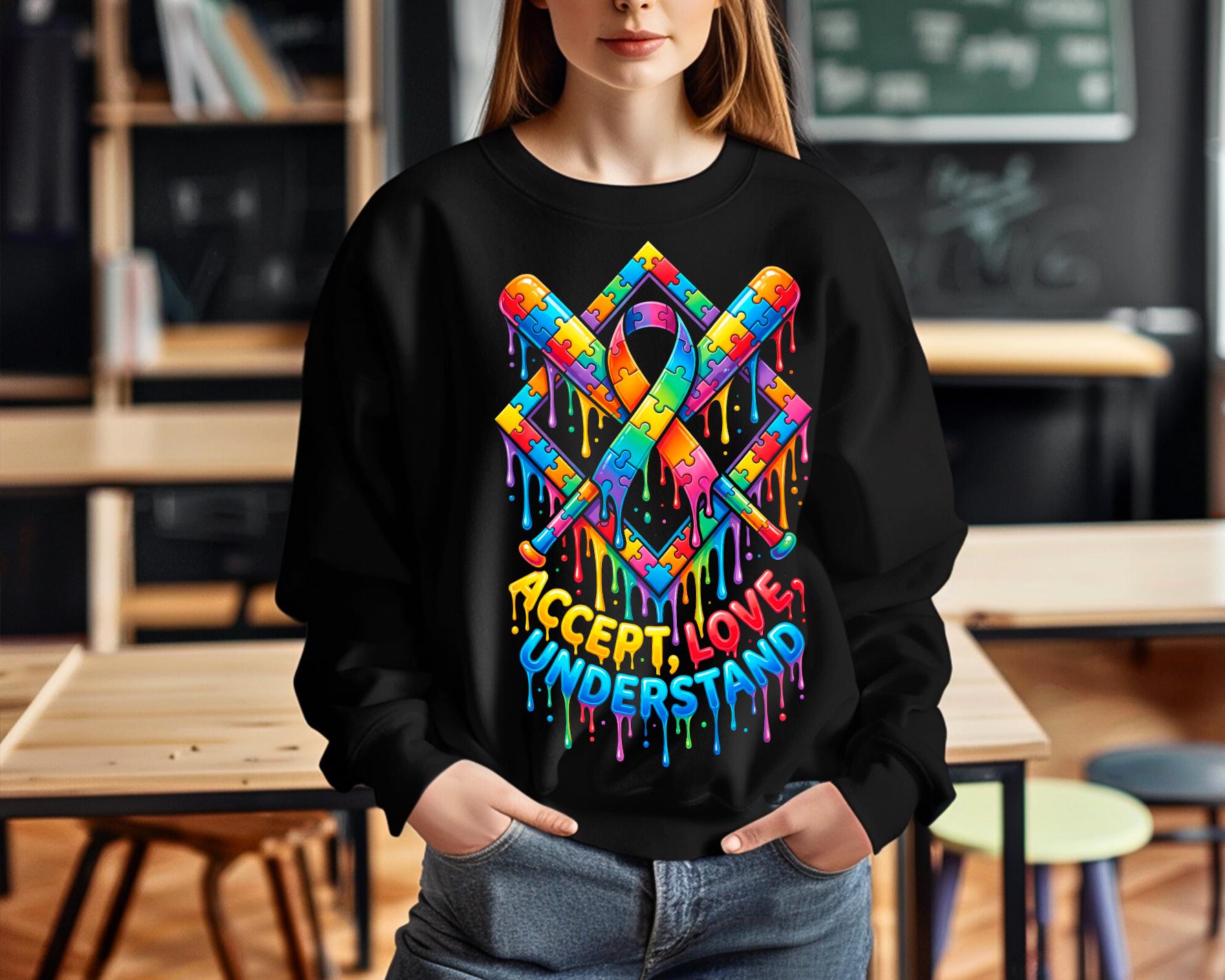 Autism Awareness Png, Accept Understand Love Png, Baseball Drip Png ...