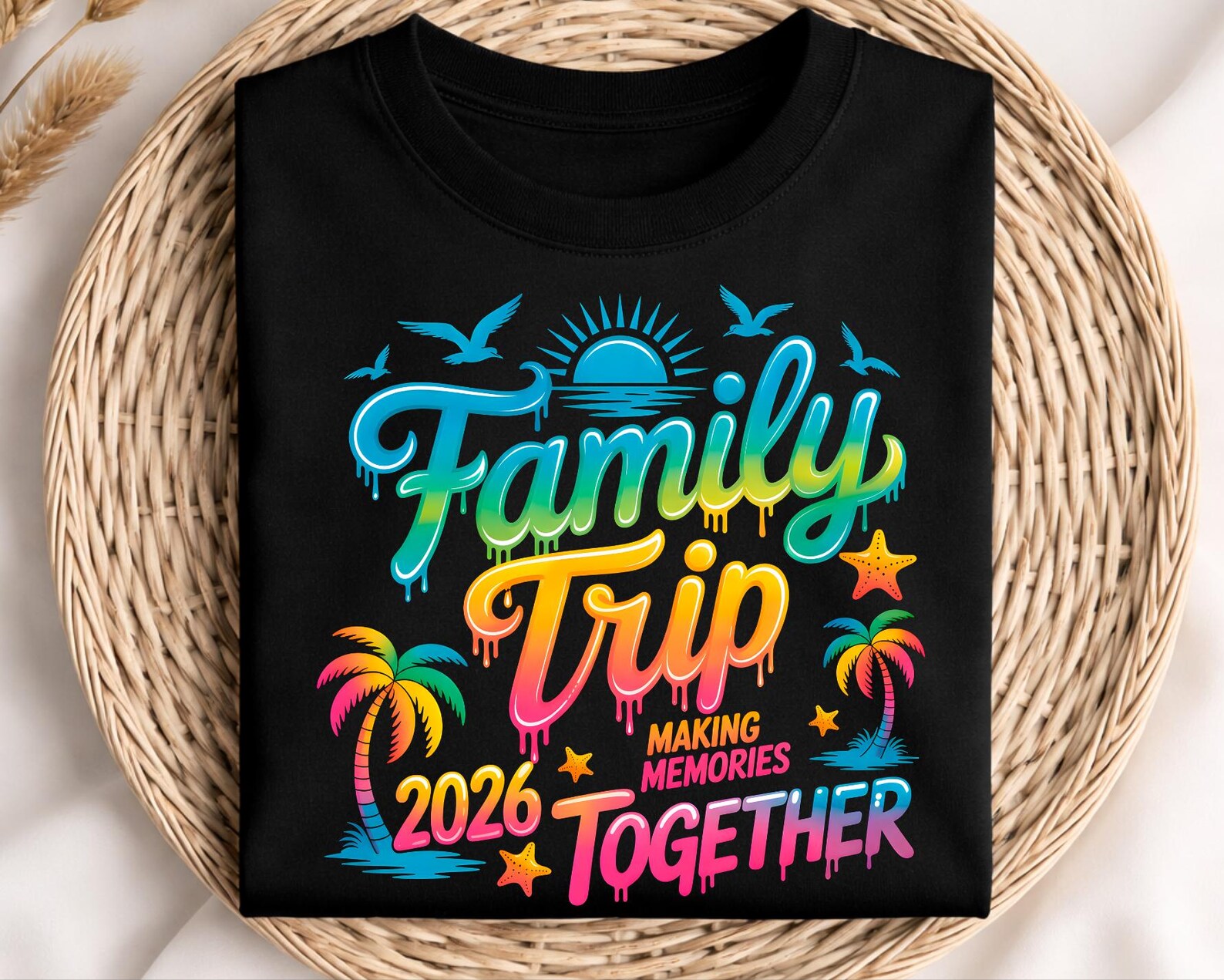 Family Vacation 2026 Png, Family Trip Png, Beach Matching Family Png ...