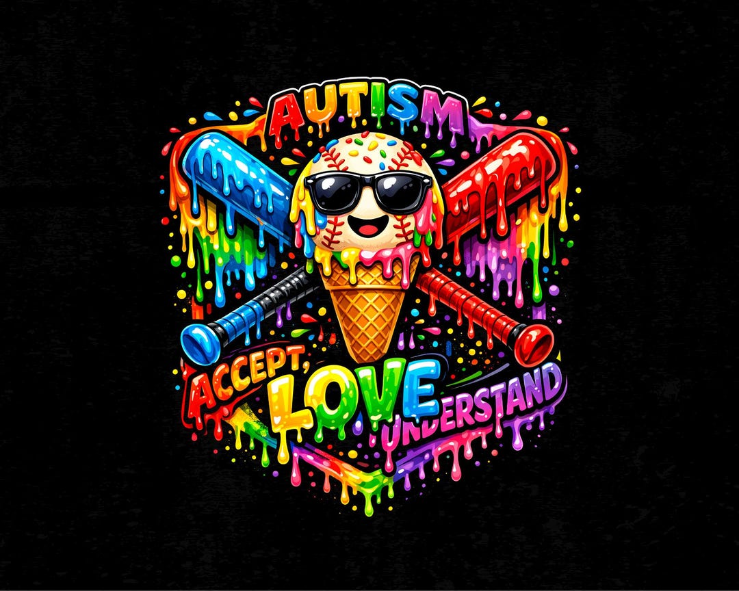 Autism Awareness Png, Accept Love Understand Png, Baseball Drip Png ...