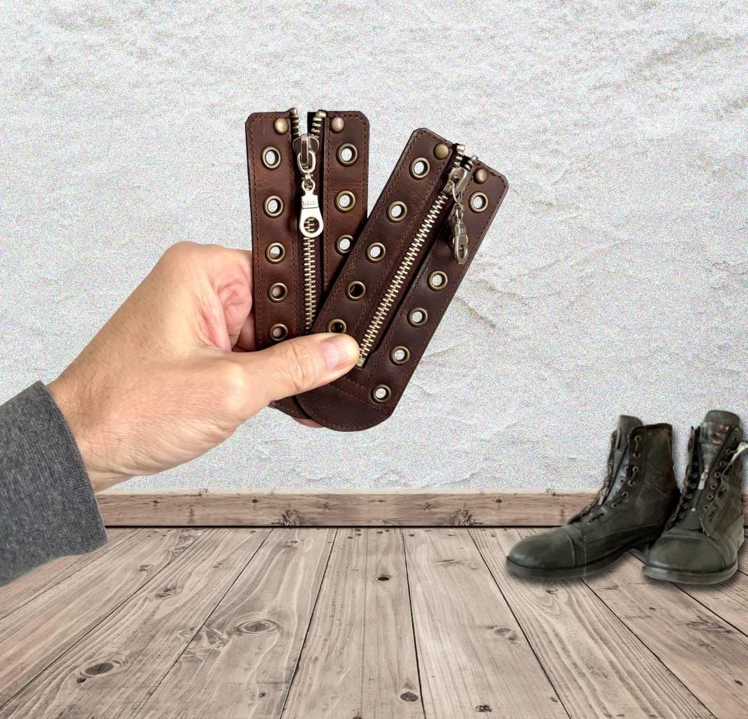 Lace in Boot Zipper Inserts