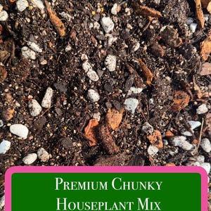 Premium Chunky Houseplant Soil Mix With Fertilizer