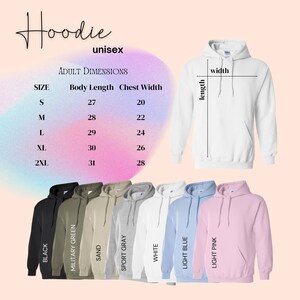 a white hoodie with the height of the hoodie