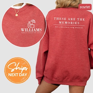 Custom Family Matching Sweatshirt, Custom Family Matching Hoodie, Personalized Family Sweatshirts, Custom Last Name Family Hoodie