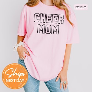 Cheer Mom Shirt, Cheerleading Mom Shirt, Cute Cheer Mom Shirt, Cheer Mom Gift, Custom Cheer Shirt, Sports Mom Shirt, Team Mom Shirt