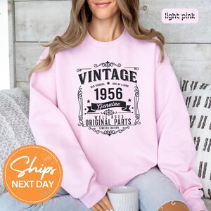 Vintage 1956 Sweatshirt, Limited Edition Hoodie, Classic Edition Hoodie, Birthday Legend Sweatshirt, Classic Birthday Sweatshirt