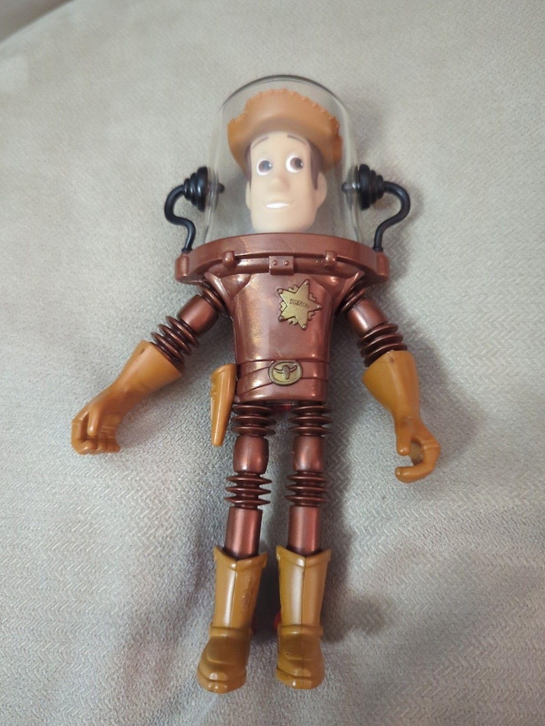 Woody Toy Story Space Cowboy Rare Figurine Action Figure image 1