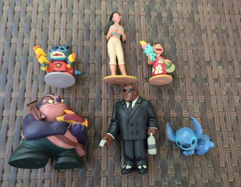 Lilo Stitch Dr Jumba More Figurine Lot Of 6 image 1