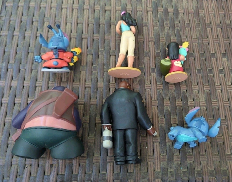 Lilo Stitch Dr Jumba More Figurine Lot Of 6 image 2