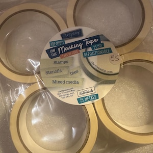Pack of four Masking Tapes