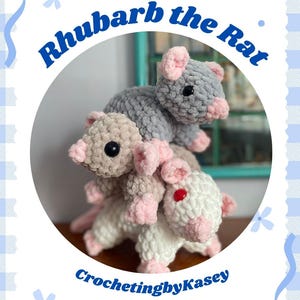 PDF Rat Crochet Pattern