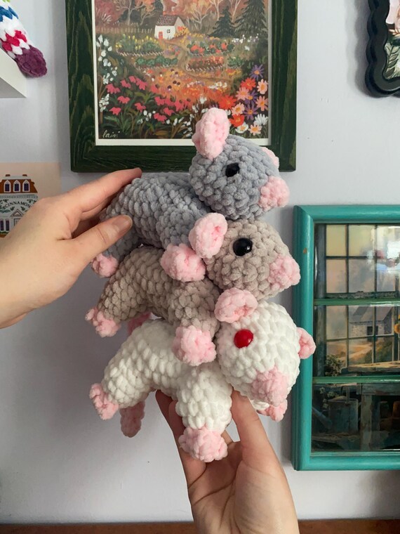 PDF Rat Crochet Pattern - Etsy