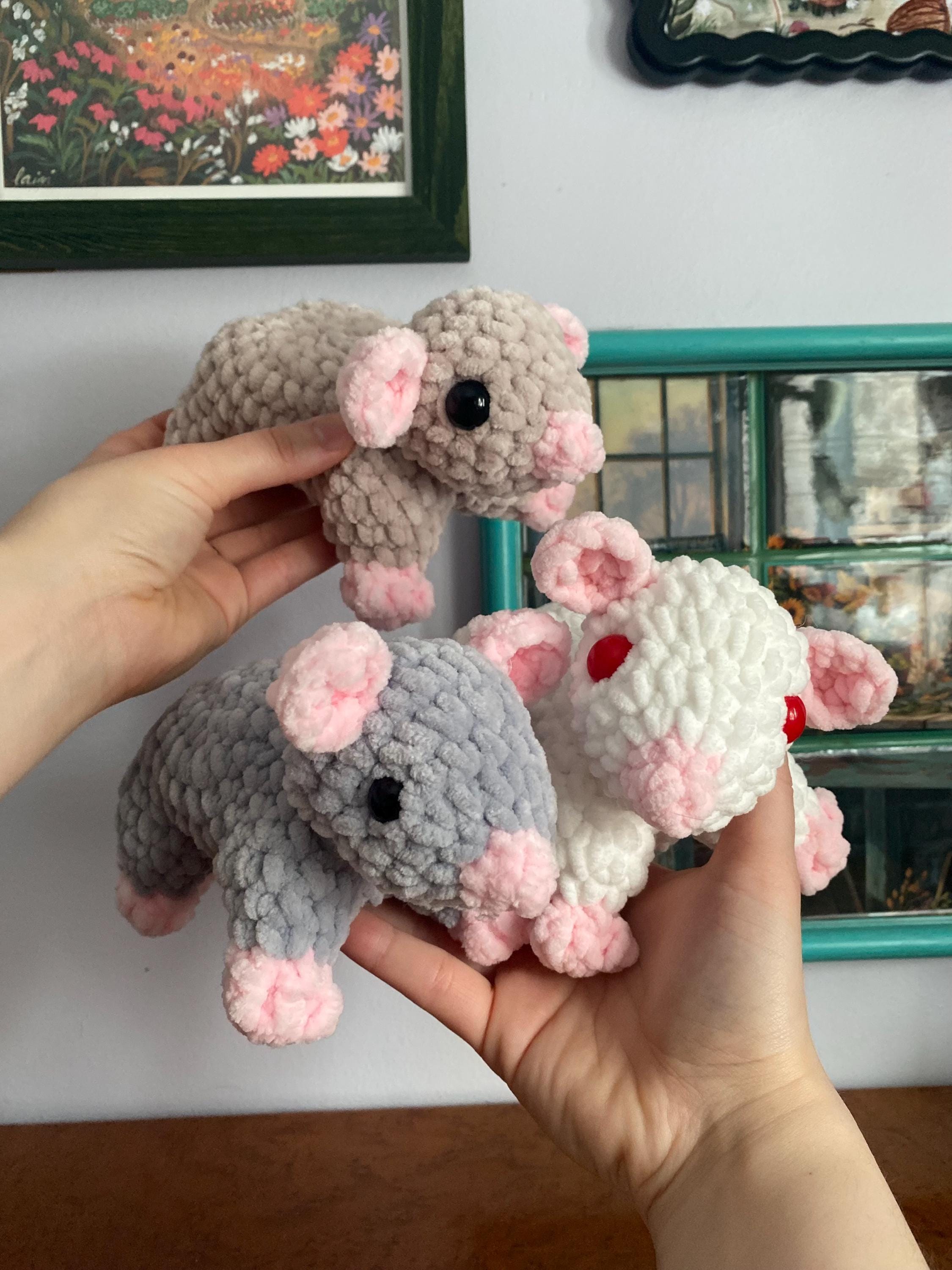 PDF Rat Crochet Pattern - Etsy
