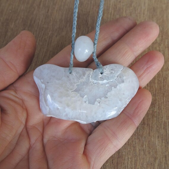 Quartz Magical Gem Jewellery Magical White Agate Quartz, Snow