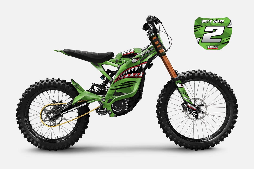 Msron Sticker Sur-ron Stickers , Surron Graphics Kit, Sur Ron Stickers, Sur-ron Wrap ...